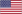 Маленький флаг страны США